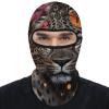Balaclava Face Mask for Men Women Leopard and Butterfly Full Mask for Outdoor Sport Cycling Fishing Cap view 1