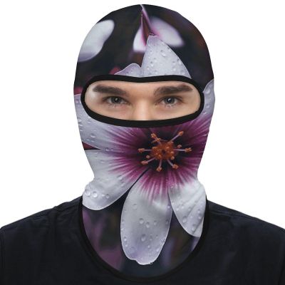 Balaclava Face Mask for Men Women Blossom Flower Full Mask for Outdoor Sport Cycling Fishing Cap