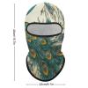 DJUETRUI Balaclava Face Mask for Men Women Peacock Pattern Full Mask for Outdoor Sport Cycling Fishing Cap, 1 view 2