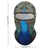 DJUETRUI Balaclava Face Mask for Men Women Elegant Peacock Full Mask for Outdoor Sport Cycling Fishing Cap, 1 view 2