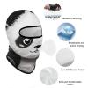 Balaclava Face Mask for Men Women Black and White Panda Full Mask for Outdoor Sport Cycling Fishing Cap view 3