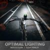 Bike Lights Front and Back (BX-Series) - Bicycle Headlight and Tail Light Set with Powerful Rechargeable LED for Night Riding - USB-C - Bike Safety Equipment (BX-400 Black) view 3
