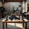 ZS569 Black Presta Valve Adapter Dual Head Bike Track Pump Tyre Air Pump Connector Head Tires and Tubes Accessories view 4
