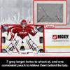 EALER HTST80 7FT/8FT x 16FT in 1 - Heavy Duty Hockey Shooting Tarp - Goal Practice Target -Built-in Shooter Tutor  Great Hockey Net Replacement - Garage & Wall Protection view 3