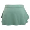 RuiBalletto Girls Women Ballet Skirts, Side Slit Dance Skirts, Pull On Elastic Waist Dance Skirt for Ballerina Green view 3