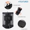 OrgaWise Soccer/Basketball Ball Bag With Handle and Strap, Mesh for Coaches, Sports Mesh Bag (Strap+Pocket+Handle, 27"x36"/70x90cm) view 4