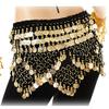 Belly Dance Skirt Scarf Belly Dancing Hip Scarf Dance Wrap Belt Bellydance Wrap Skirt(Light Purple) view 2