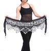 HCSNTVPU Belly Dance Skirt Women Practice Clothing Hip Scarf Adjustable Fit Belly Dance(Black Silver coins) view 1