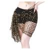 Belly Dance Skirt Belly Dance Scarf Women Scarf Dance Sequins Hip Scarf Sexy Belly Dance Belt Wrap Skirt(Blue) view 2