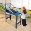 AGULIUM Multi Game Table 5-in-1 Combo Game Table Billiards Basketball Hockey Ping Pong Bow and Arrow Portable Game Tables for Adults Kids Home Game Room Outdoor(36.2 x 18.1 x 28.7in) view 2