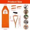Vecacosic 1.2MM Thickened Deer Drag Sled Tear-Resistant Deer Dragging Sled Game Hauler for Hunting with Odocoileus virginianus Drag Harness and Handle, Save Effort Hunting Gear Accessories view 2
