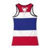 Adugen Origei Yoga Women's Performance Stretchy Thailand Flag Sports Workout Running Top Vest XL view 2