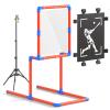 Baseball Strike Zone Target - Interchangeable Transparent Or Fabric Targets,Sturdy PVC Frame, Adjustable Tripod Stand, Ideal for Plastic Balls Training and Games view 1