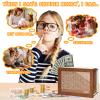 Wooden Piggy Bank for Adults, Cash Coin Savings Box with Counter for Savings Goal $1000, $2000, $5000, $10000. Best Gift for Friends (2000) view 2
