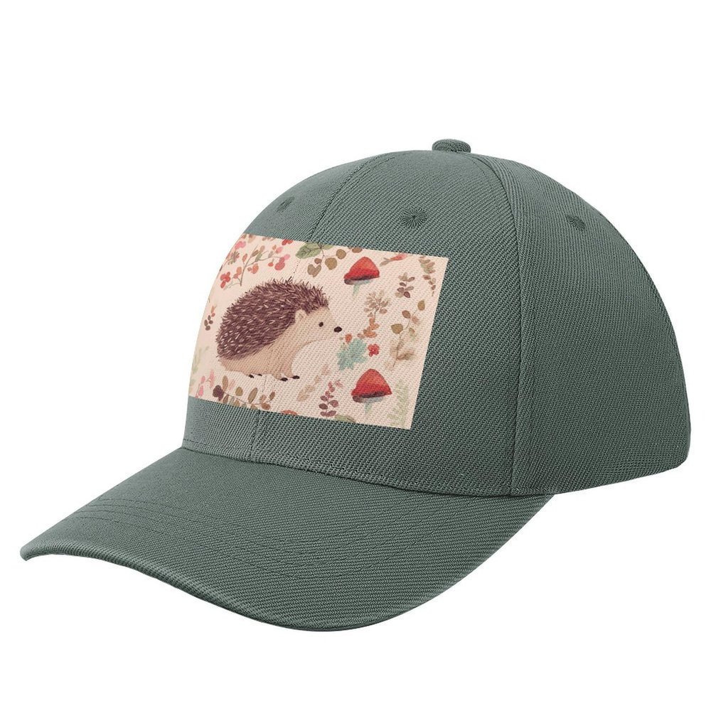 Baseball Cap Classic Dad Hat for Men Women Adjustable Cotton Baseball Hat Lovely Hedgehog Dad Cap All Seasons