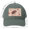 Baseball Cap Classic Dad Hat for Men Women Adjustable Cotton Baseball Hat Lovely Hedgehog Dad Cap All Seasons view 2