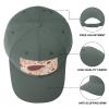Baseball Cap Classic Dad Hat for Men Women Adjustable Cotton Baseball Hat Lovely Hedgehog Dad Cap All Seasons view 4