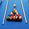 Premium 5.5 Ft Pool Table with Green Velvet Cloth and Complete Accessories, Material MDF with Wood PVC Billiard Table (Black+Blue(3)) view 4