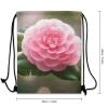 BTCOWZRV Drawstring Backpack Camellia Drawstring Bags Gym Bags for Men Women Draw String Bags Yoga Cinch Bag view 2