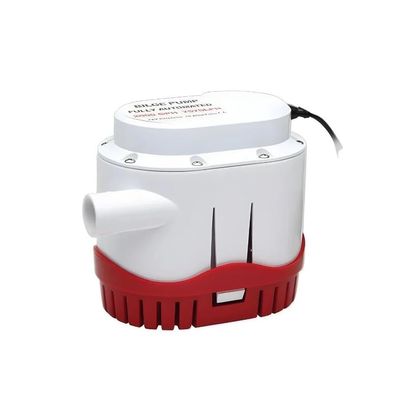 KAMPA Water Sound FP 2000A Bilge Pump 2000 GPH - High Capacity 12V/24V Marine Pump, 1" (25mm) Outlet, 9A, 7.6 Tons/Hour Flow, 4m Max Height (12, Volts)