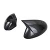 Compatible For Alfa Romeo Stelvio 2017-2023 Car Rearview Side Mirror Cover Wing Cap Exterior Sticker Door Rear View Case Trim Carbon Fiber(Gloss Black) view 4