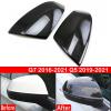 Compatible For Audi Q7 2016-2021 Q5 2019-2021 Car Rearview Replacement Side Mirror Cover Sticker Wing Cap Exterior Case Trim Carbon Fiber(Silver) view 4