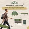 INTWGH Camping Tent Cot, Single Person Folding Cot Combo, Off-Ground Tent, Covered Outdoor Bed with Carry Bag for Hiking, Camping view 3