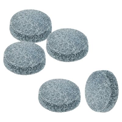 PATIKIL 13mm Dia Pool Cue Tips, 5 Pack Pool Billiard Cue Tips Pool Stick Replacement Tips Pool Stick Tips Snooker Cue Tips, Grey