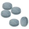 PATIKIL 13mm Dia Pool Cue Tips, 5 Pack Pool Billiard Cue Tips Pool Stick Replacement Tips Pool Stick Tips Snooker Cue Tips, Grey view 1