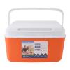 Aqur2020 8L Insulated Portable Cooler, Efficient Warm Cold Insulation Cooler Box for Camping Picnic Beach Drink Beverage Fishing, Made of Premium Plastic Material (Orange), Aqur2020b948w52nxq-13 view 1