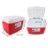 Aqur2020 Insulated Portable Cooler Box, Outdoor Cooler with Heavy Duty Carry Handle, 13L Capacity, Airtight Lid, for Picnics Camping Fishing BBQ Beach (Red), Aqur20201wy2rbmuan-11 view 3