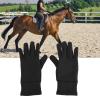 Alomejor Polyester Silicone Anti Slip Thermal Professional Horseback Riding Gloves for Training Abrasion for Horse Riding Enthusiasts (M) view 2