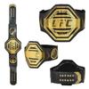 AA Tentaclus Nessa World Championship Belt, World Heavyweight Wrestling Replica Title Belt Brass 2mm, Gold/black view 3