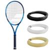 Babolat Pure Drive Plus Tennis Racquet - Strung Syn Gut, Natural, 16g - Mid-Range Tension (4 1/2" Grip)