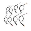 6mm M6 2/3/4/5 Pin Core Male Female Julet Electric Ebike Butt p/lug Power Cable Connector Waterprof Scooter Brake Signal(1pcs Female,3P) view 1