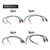6mm M6 2/3/4/5 Pin Core Male Female Julet Electric Ebike Butt p/lug Power Cable Connector Waterprof Scooter Brake Signal(1pcs Female,3P) view 2