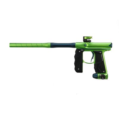 Empire Mini GS Paintball Marker Package w/Grey Halo Too Loader - Dust Cadmium Green/Dust Admiral Blue