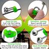 Aliagle Fishing Bells for Rods - Extra Loud Dual Alert Alarm Clips for Fishing Rods, Types of Fishing (50Pcs) view 2