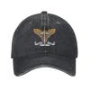 BUECDHYEI Ukrainian Air Assault Forces Denim Trucker Hat Baseball Cap for Men Or Women Cowboy Black view 2
