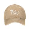 BUECDHYEI Registered Nurse Rn Denim Trucker Hat Baseball Cap for Men Or Women Cowboy Natural view 2