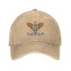 BUECDHYEI Ukrainian Air Assault Forces Denim Trucker Hat Baseball Cap for Men Or Women Cowboy Natural view 2