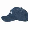 BUECDHYEI Loser Denim Trucker Hat Baseball Cap for Men Or Women Cowboy Navy Blue view 3