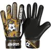 Arsh Sports Soccer Goalie Gloves for Kids,Goalkeeper Gloves for Youth Boys Girls 4MM Latex Palm,Anti Slip,Super Gip Double Wrist Protection (Black-Golden, Size 7 Suitable for Size S-M Adult) view 1