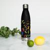 FLASK Sports Water Bottle - 17oz (500ml), Leak Proof - Stainless Steel Gym & Sport Bottles for Men, Women & Kids - Double Walled, Insulated for hot and cold liquids Thermos, Metal Canteen view 4