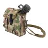Outdoor Military Style Water Canteen, 1.5L Portable Camping Bottle with Waist Bag, Multi-Functional Flat Design for Bushcraft Gear view 1