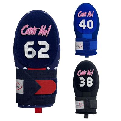 Baseball Sliding Mitt with Custom Number, Personalized Softball Sliding Glove, Baserunner Protection for Youth Adult, 3 Color Choices and 2 Sizes