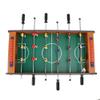Table Soccer Educational Game, Portable Wood Football Set 360 Degree Rotation for Children Over 2 Years Old Playroom (Original Wood Color) view 1