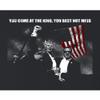 5X-Large Black Mens Black & White You Come at The King You Best Not Miss T-Shirt view 4