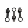 3SKULL Paintball Rubber Fill Nipple Cover  3 pack, Medium, Black x 3 view 1
