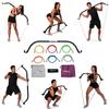 Gorilla Bow Lite Portable Home Gym System, Strength Training Equipment 100 Plus Workouts, All in One Exercise Equipment for Travel, Home Gym & Outdoor Workouts (Lite Bow, Black, Heavy Bundle) view 1